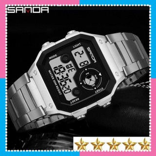 [ CHÍNH HÃNG ] Đồng hồ Nam SANDA JAPAN Dây Kim Loại - Siêu chống nước - Chuẩn bền Quân Đội