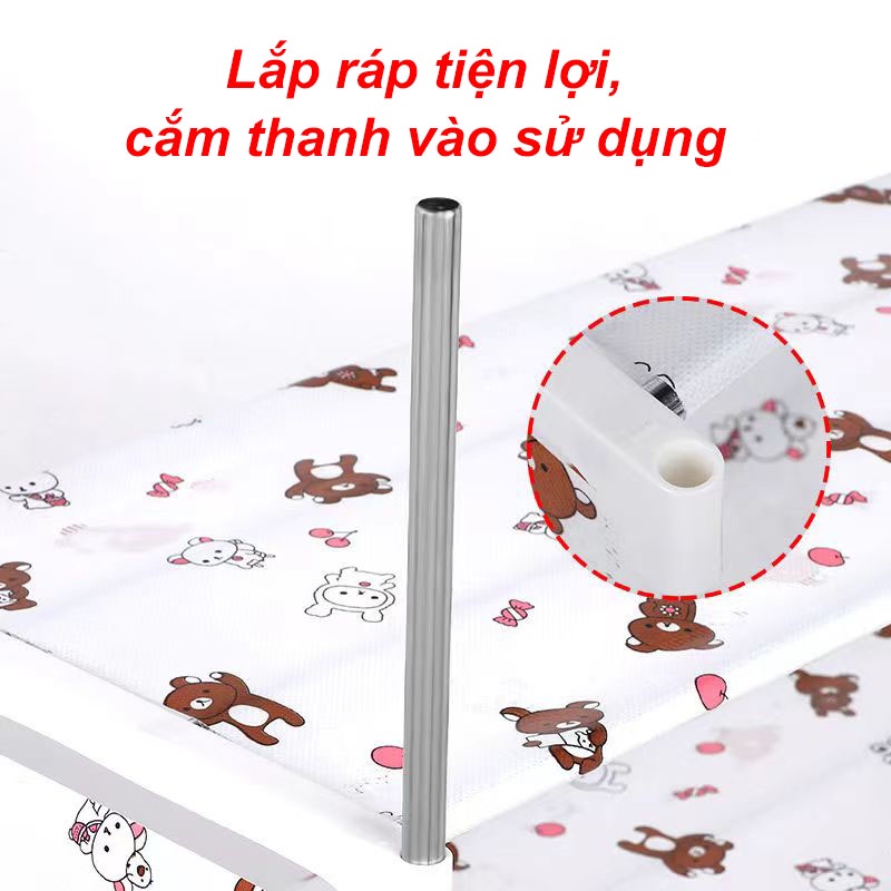 Kệ Để Giày Dép Đa Năng Dễ Tháo Lắp 5 Tầng, Chất Vải Chống Thấm, Chắc Chắn Dùng Lâu, Thích Hợp Cho Gia Đình, Ký Túc Xá