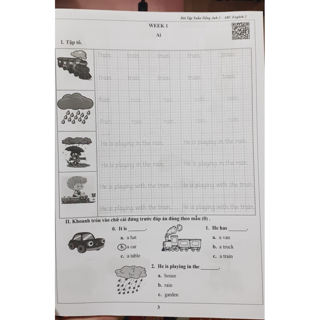 Sách - Bài tập tuần Tiếng Anh lớp 2 ( ABC English)