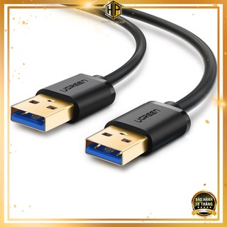 Cáp nối dài USB 3.0 Ugreen US129 mạ vàng, Dây USB nối dài từ 1-3m tốc độ 5Gbps - Hapugroup