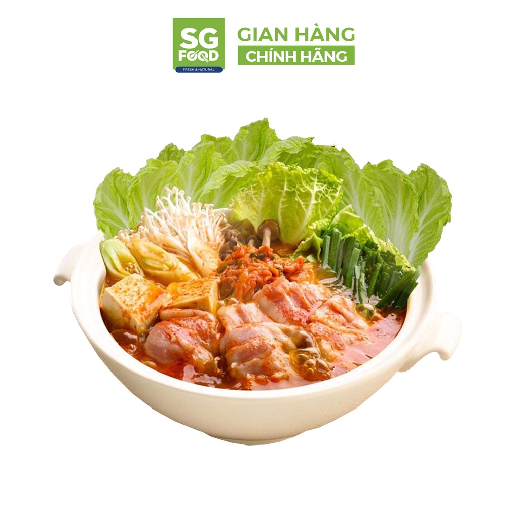 Nước dùng cô đặc vị kim chi SGFOOD 180gr nấu lẩu chế biến món ăn tươi ngon chuẩn vị