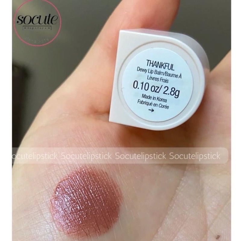 Son Dưỡng Có Màu Rare Beauty With Gratitude Dewy Lip Balm bill Sephora us (Thankful) # MINI