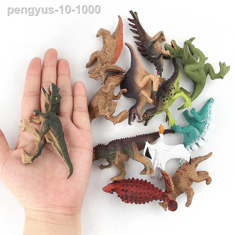 ◐[Mã TOYDEC hoàn 20K xu đơn 50K] Bộ 12 mô hình khủng long bằng nhựa cho trẻ vui chơi