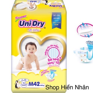 Tã dán unidry mẫu mới s48; m42; l 38; xl 34 miếng