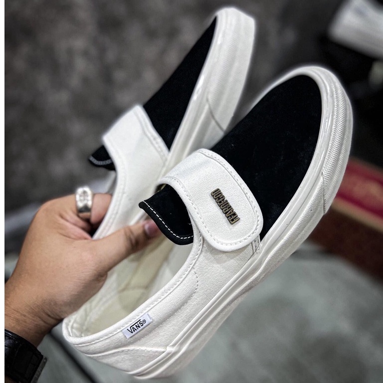 GIÀY VANS FEAR OF GOF FOG SLIPON LÓT DA LAI AU