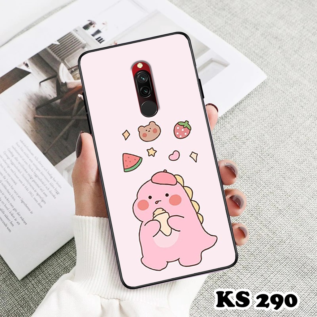 Ốp lưng Xiaomi Redmi 7 - Redmi 7A - Redmi 8 - Redmi 8A - Ốp in hình khủng long,dinosaur dễ thương