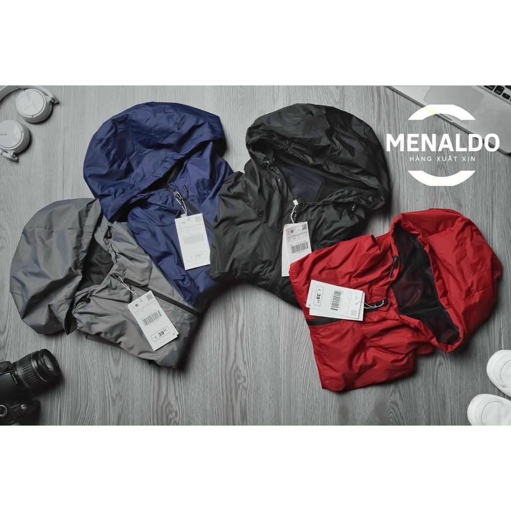 Áo khoác gió nam Zara kèm túi vải | BigBuy360 - bigbuy360.vn