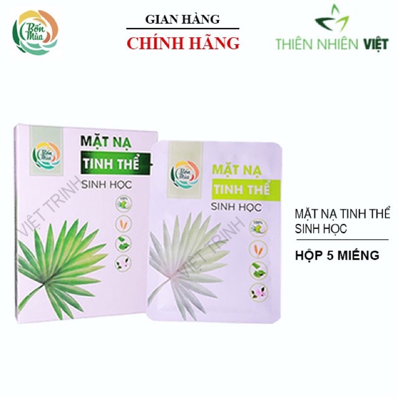 MẶT NẠ DỪA TINH THỂ SINH HỌC