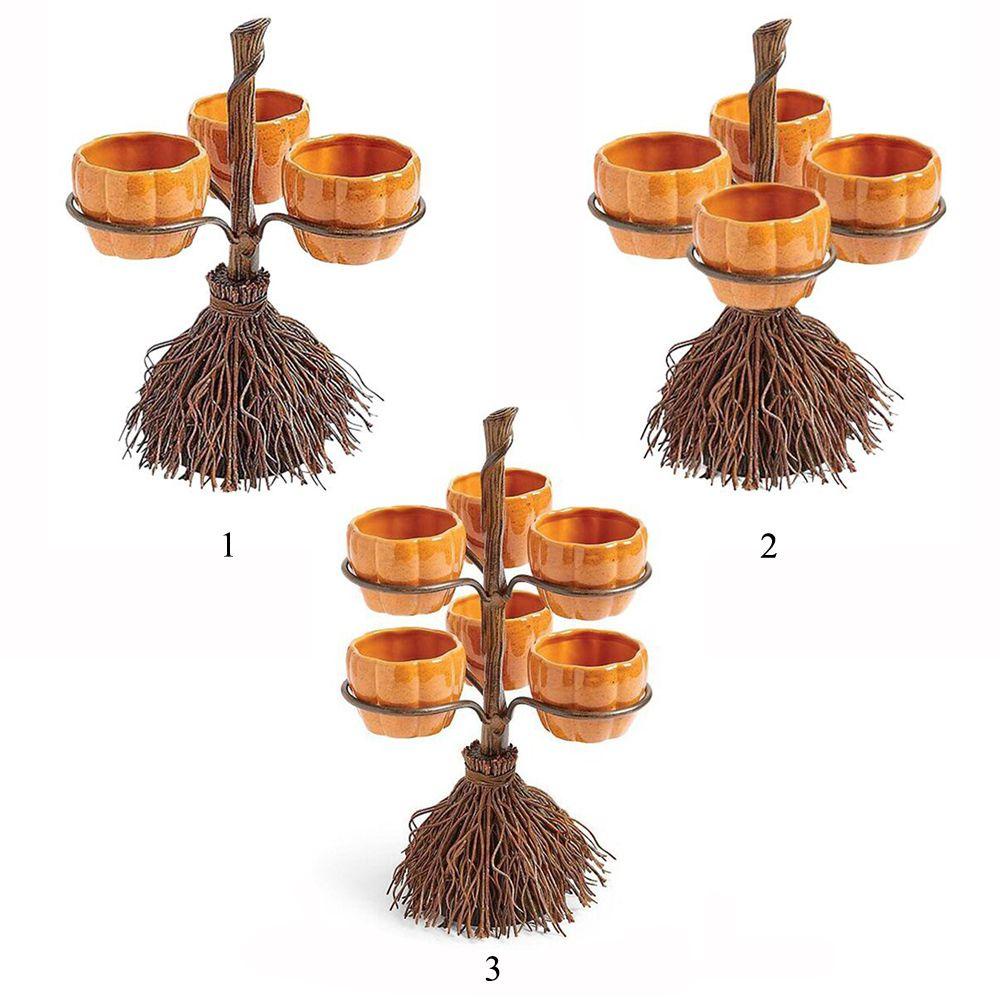 Tô Đựng Thức Ăn Hình Bí Ngô Kèm Muỗng Trang Trí Halloween