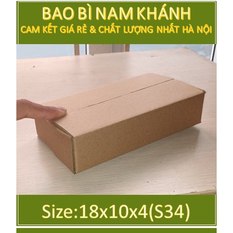 50 Hộp Carton 18x10x4(S34)
