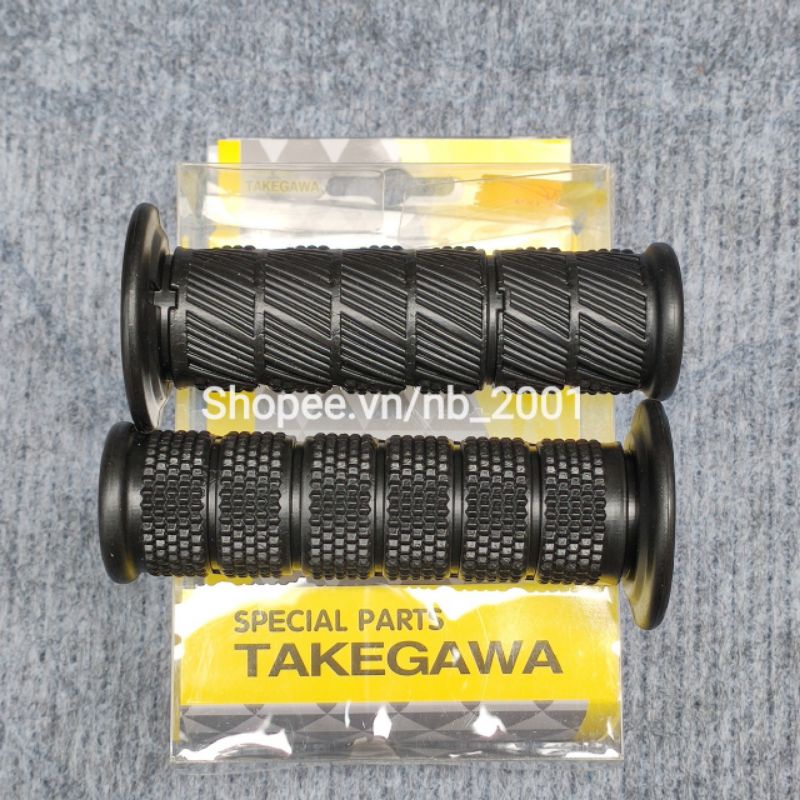 Bao Tay Xe Máy TAKEGAWA Vân Gai Sọc Xéo - 1 CẶP