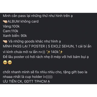 ALBUM EXO RỖNG