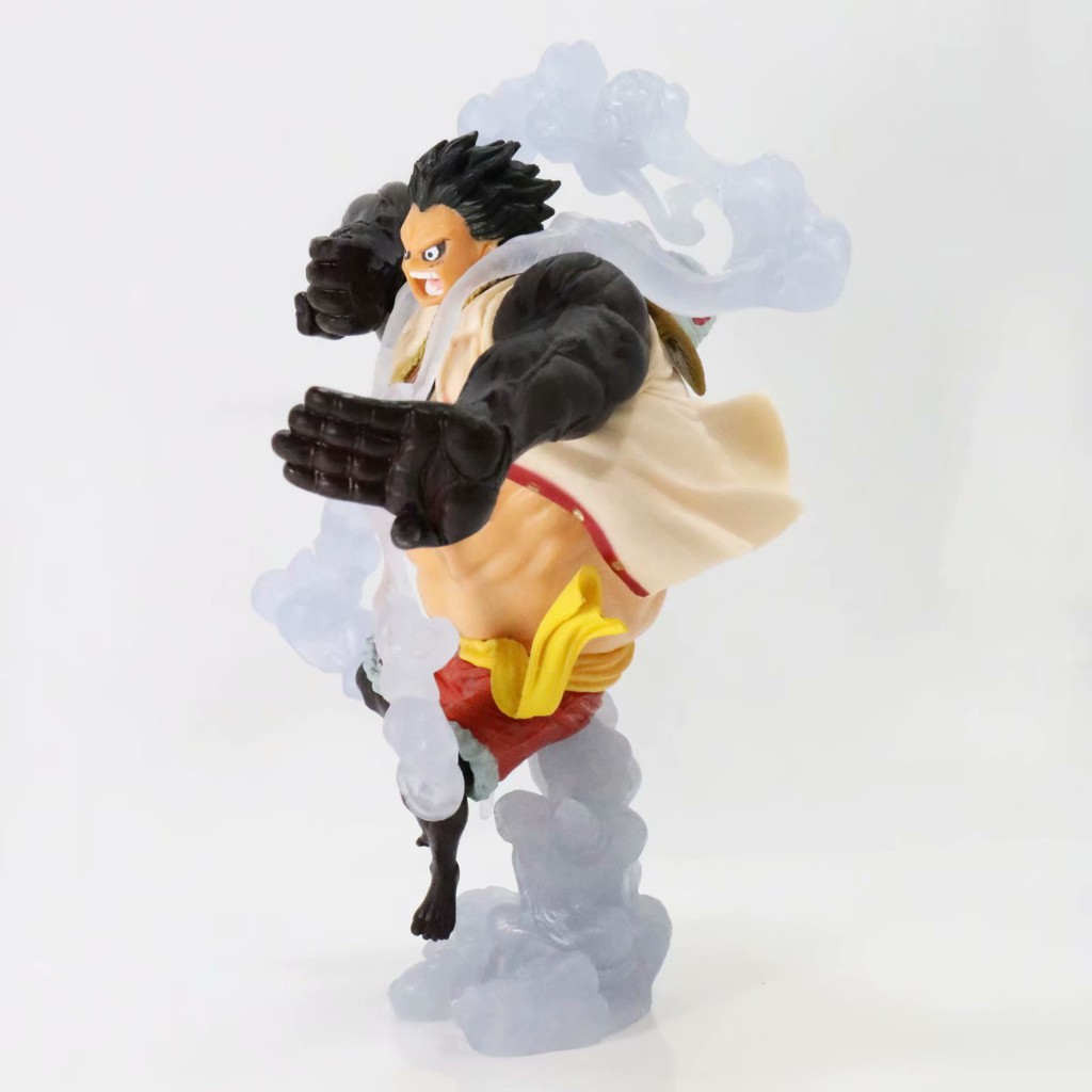 Mô hình One Piece, Nhân Vật Monkey D.Luffy Gear Four Pound Man cao 19cm | Z SHOP