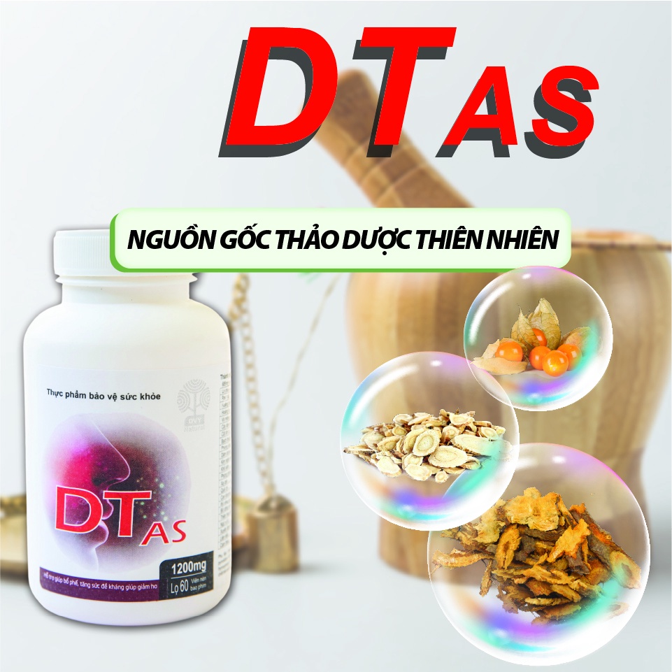 Viên uống DTAS Việt Medical hỗ trợ bổ phế