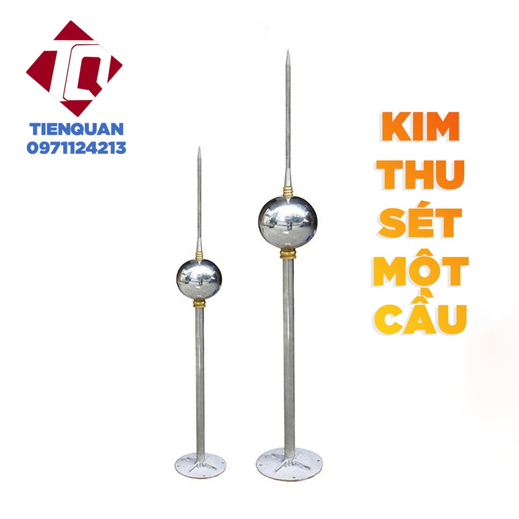 KIM THU LÔI 1 CẦU CHỐNG SÉT CHO NHÀ Ở, CÔNG TRÌNH