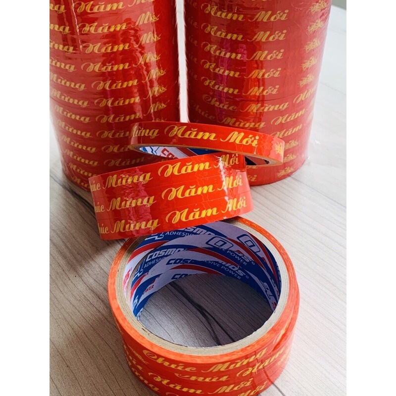 Băng keo dán chúc mừng năm mới