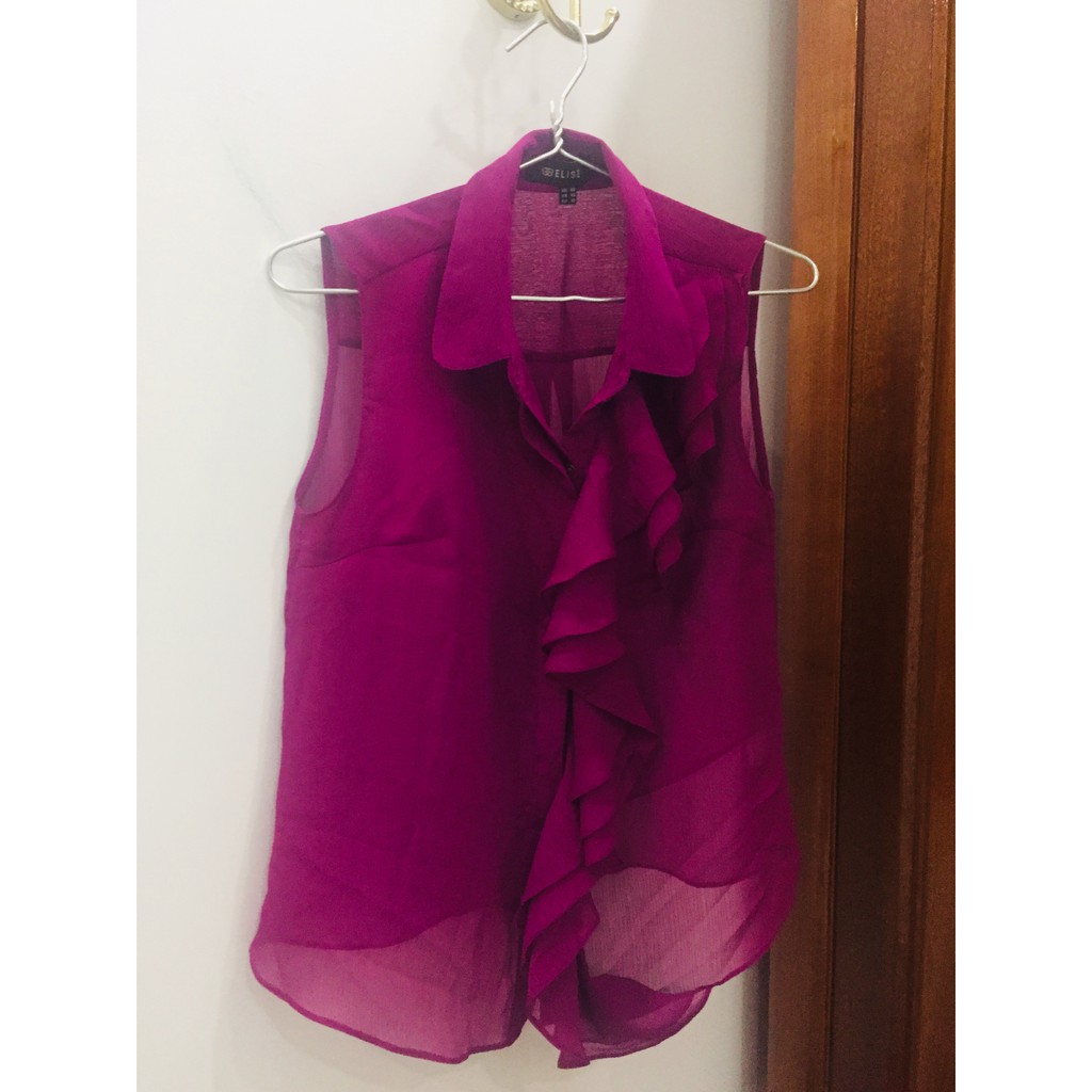 Áo kiểu Elise size SX