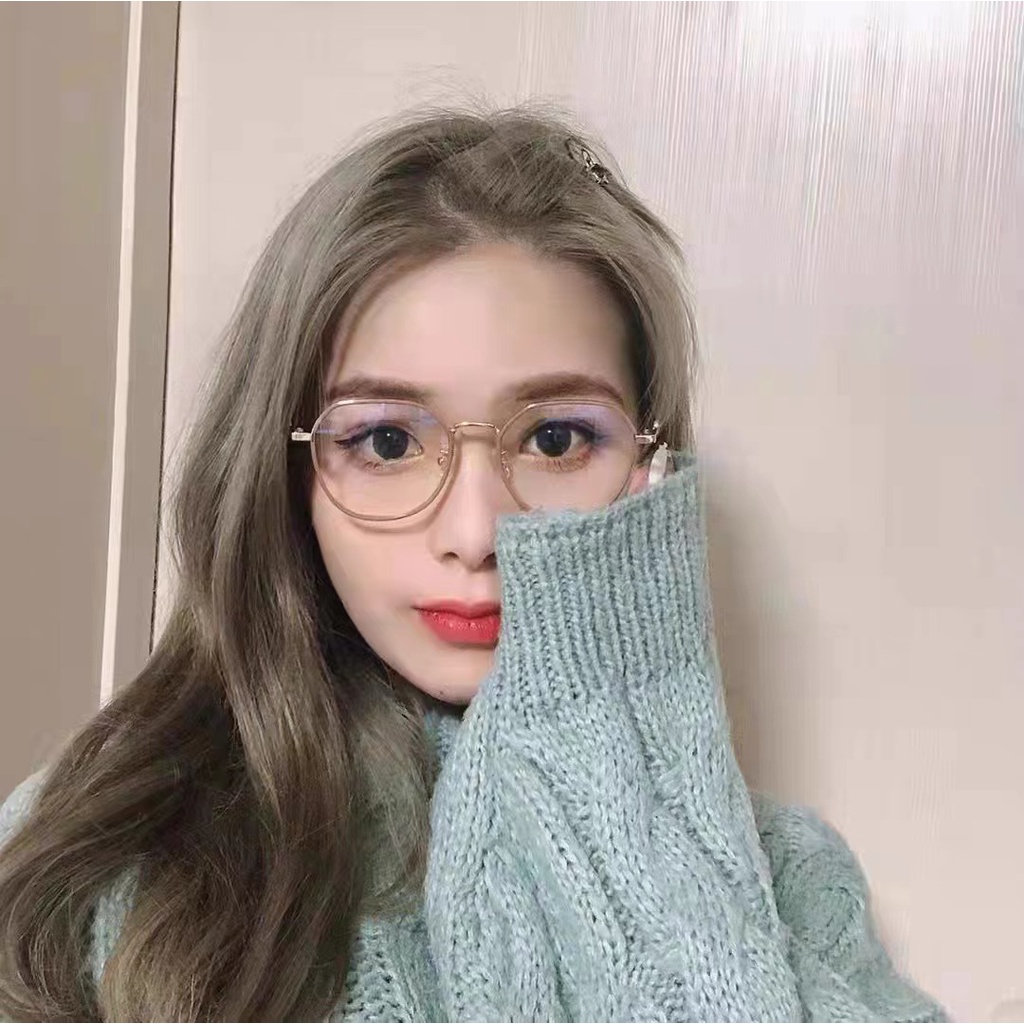 ✨✨Mắt Kính Gọng Kim Loại Chống Ánh Sáng Xanh Thời Trang Cho Nữ