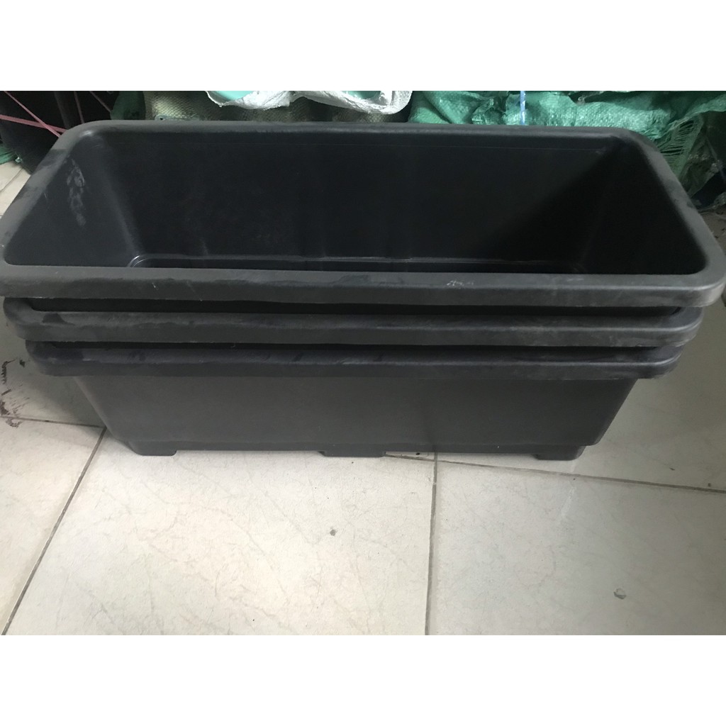 Combo 3 chậu trồng rau thông minh HOLO- màu Đen