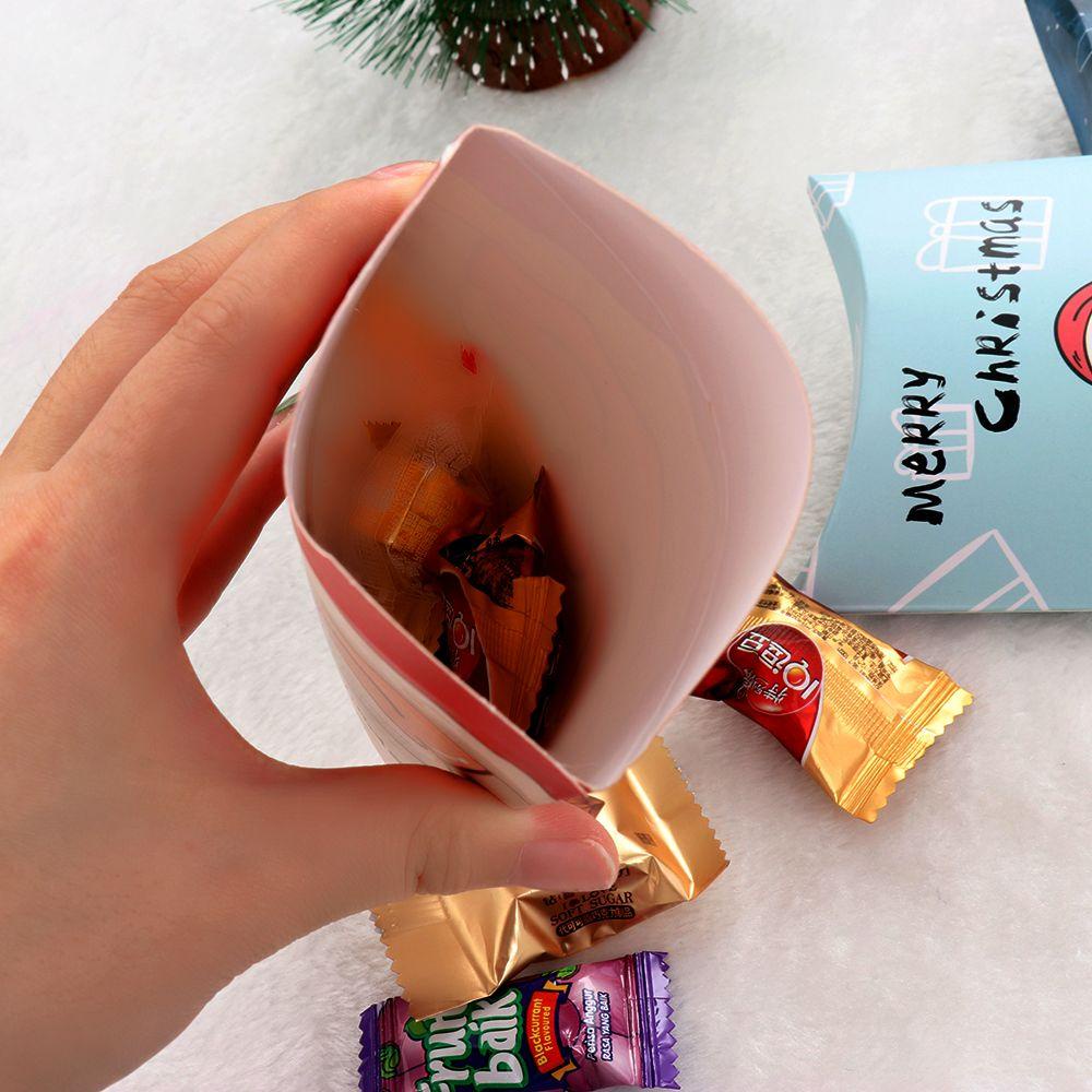 CONOPERY Bộ 5 Túi Giấy Đựng Quà Hình Gối Xinh Xắn