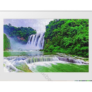 Tranh dán tường phong cảnh thác nước