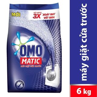 Bột giặt Omo Matic 6kg cửa trước