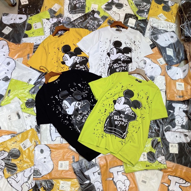 [CÓ VIDEO, HÌNH THẬT] Áo phông thái xanh Mickey hot hit 2020 | BigBuy360 - bigbuy360.vn