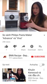 Máy làm mỳ Philips HR2333/12 Viva Collection