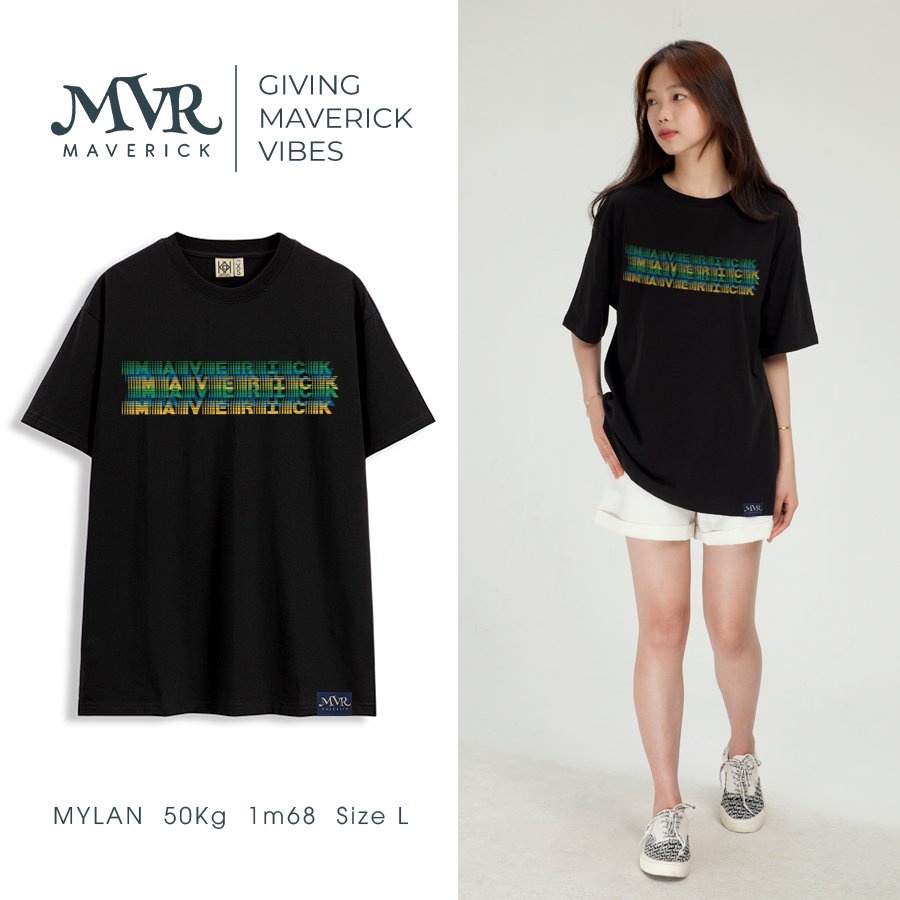 Áo thun in 2 mặt vũ trụ phong cách unisex phông rộng tay lỡ big size MVR KK4228