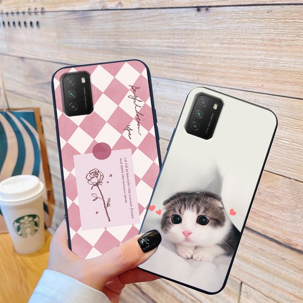 Ốp lưng Xiaomi POCO M3 / POCO M3 PRO in hình cao cấp mẫu kẻ caro,mikenbe@r siêu hot