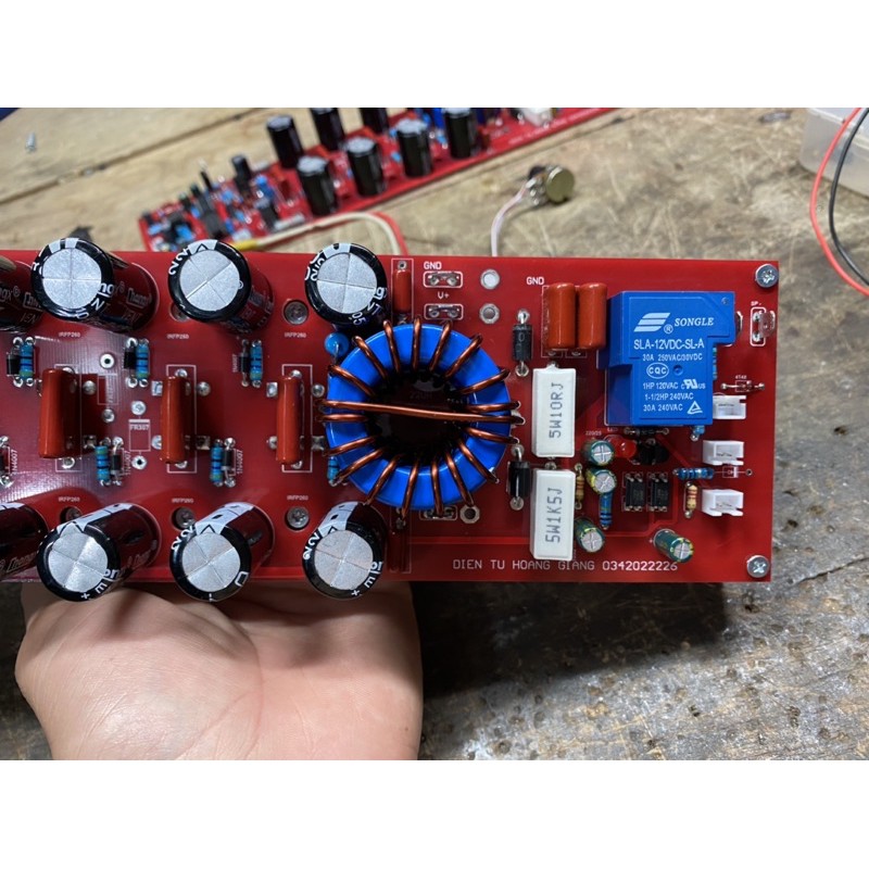 MẠCH CÔNG SUẤT CLASS D 8 MOSSFET PHIÊN BẢN NÂNG CẤP 2021