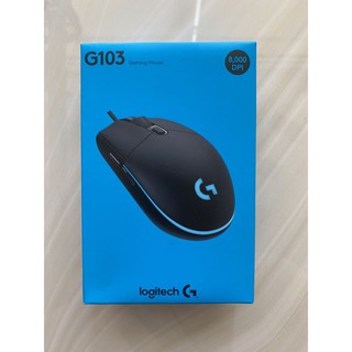 Chuột game Logitech G103 Prodigy - 8.000DPI RGB, 6 nút bấm có thể lập trình - Chính Hãng, Bảo hành 1 đổi 1 trong 2 năm
