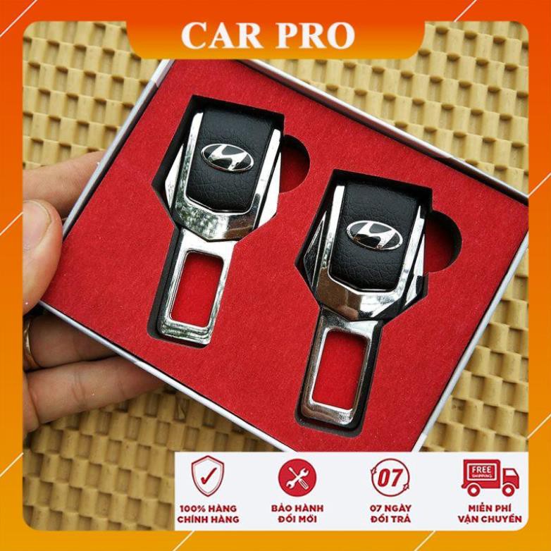 Chốt cài dây an toàn loại cao cấp có full logo hãng xe - CAR PRO