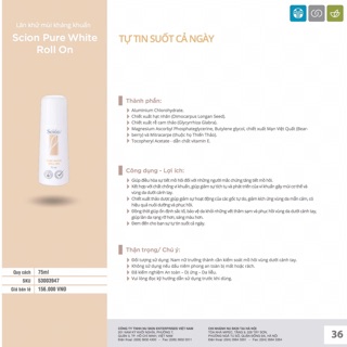 Lăn khử mùi Nuskin