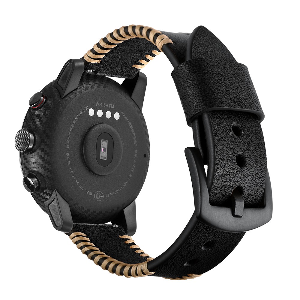 Dây đeo bằng da thay thế cho Huami Amazfit Stratos 2/2S