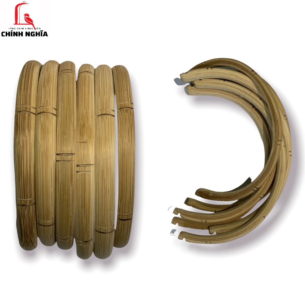 Cầu góc chào mào, cầu góc tre chạm 6.500đ giá rẻ - phụ kiện lồng chim