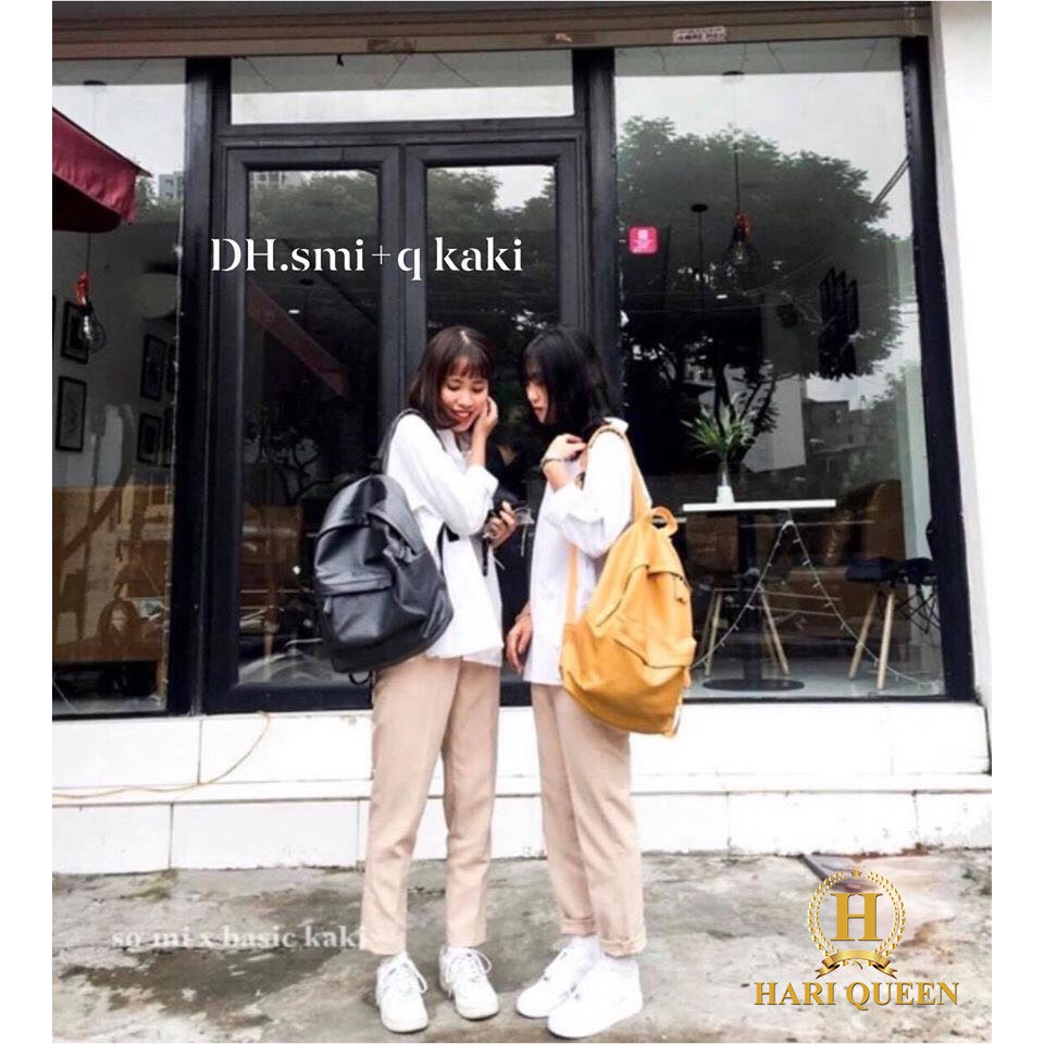 Sét áo sơ mi kèm quần kaki DHO0420