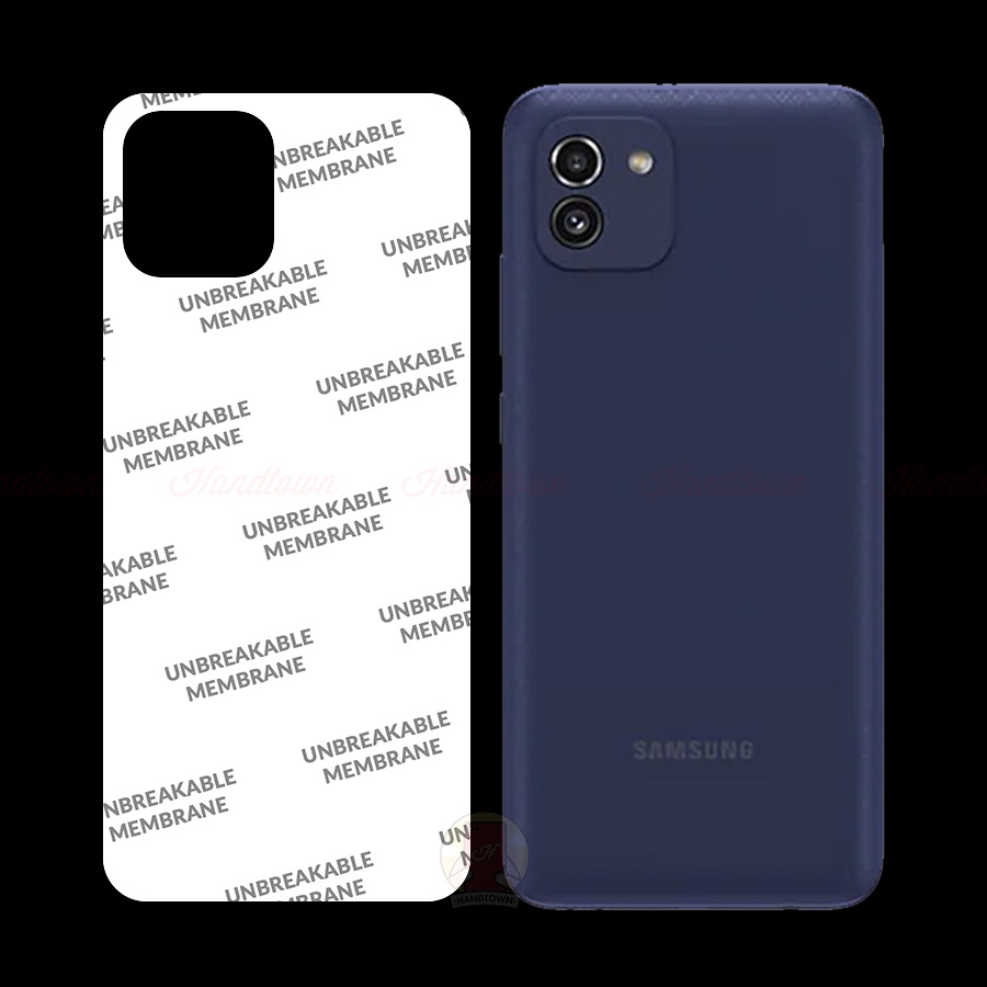 Miếng dán PPF Samsung Galaxy A03 Bảo Vệ Máy Chống Xước Chống Nước Chống Vân Tự Phục Hồi Cao Cấp Handtown