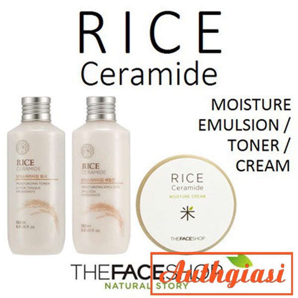 Dưỡng gạo The Face Shop Rice Ceramide Moisture TFS 150ml