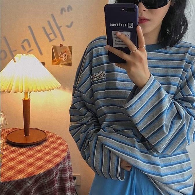Áo ulzzang sweater tay dài