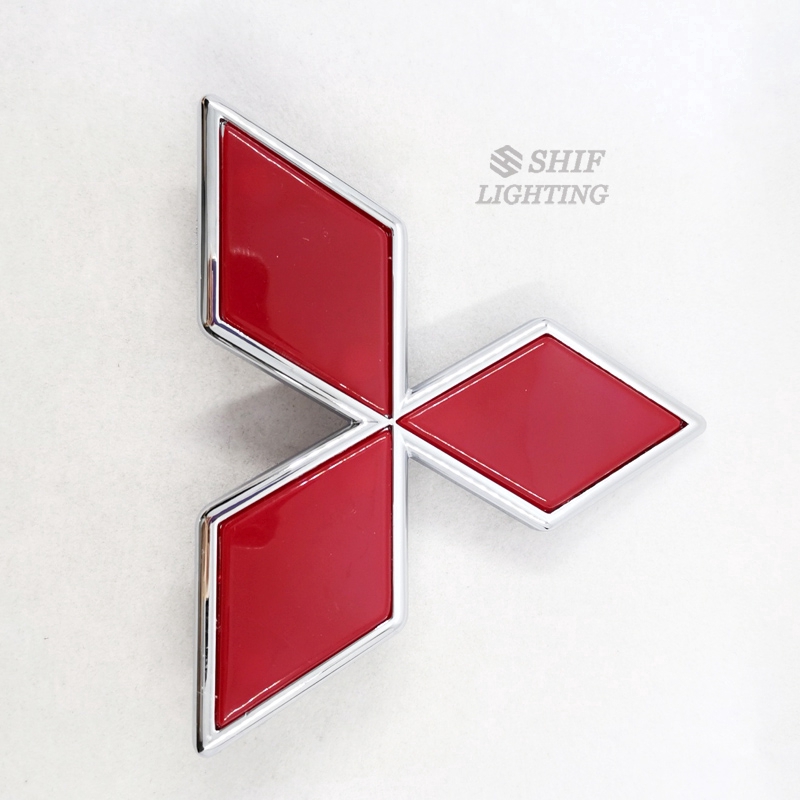 Logo Mitsubishi Dán Trang Trí Nắp Capo Trước Xe Ô Tô