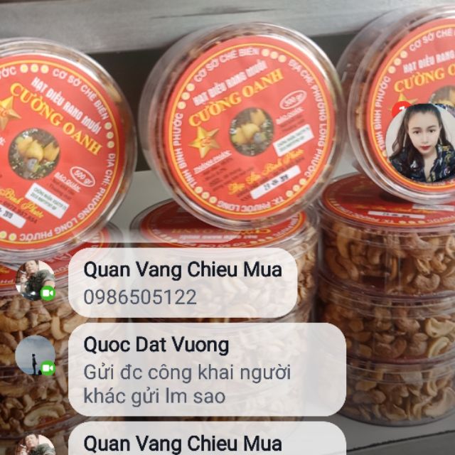 Hạt điều rang muối