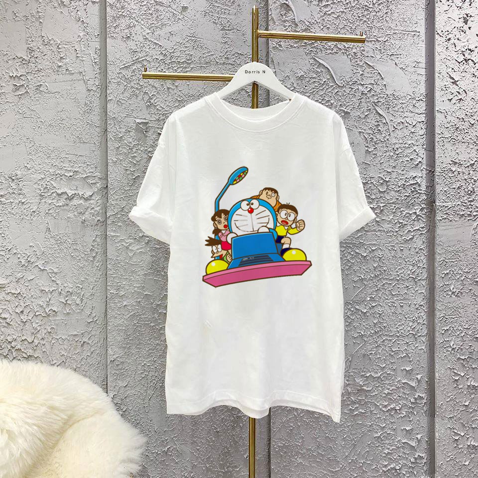 Áo Thun Phim Hoạt Hình Doraemon và Những Người Bạn  ( Có Size Trẻ Em ) 16.20