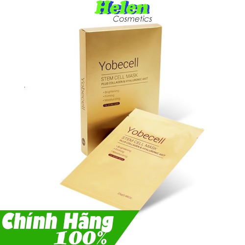 Mặt Nạ Tế Bào Gốc Tái Tạo Da Yobecell