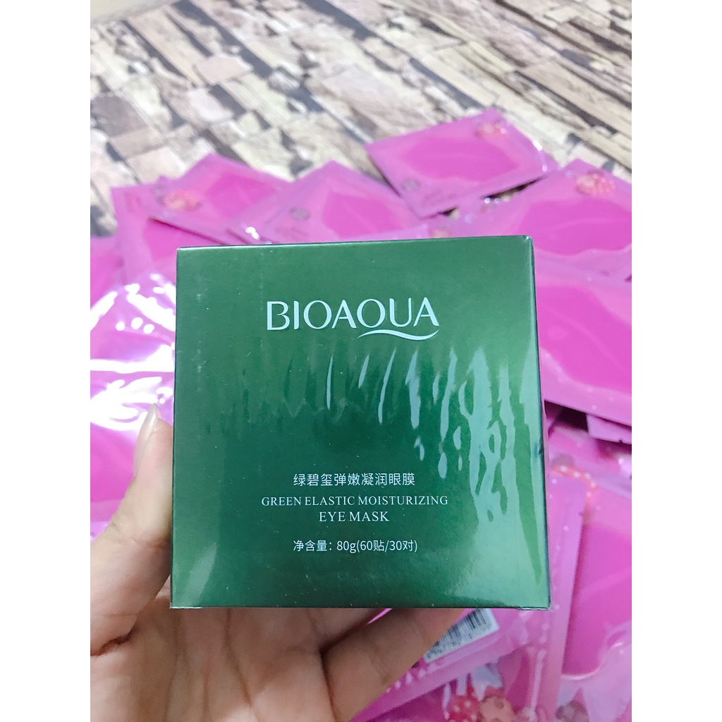 Mặt nạ mắt Bioaqua Eyemask – Giảm nhăn mắt, tiêu bọng mắt, chống thâm quầng mắt (60 miếng)