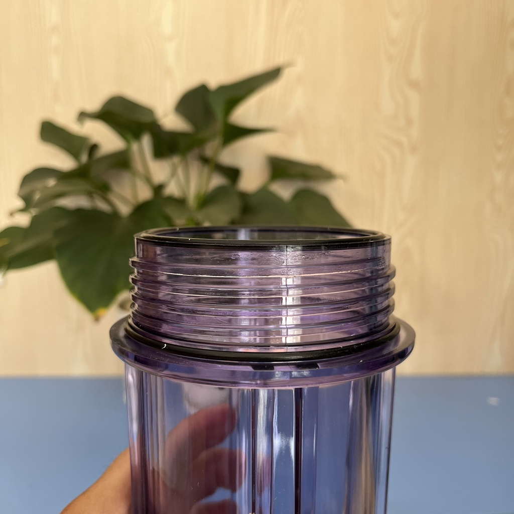 Cốc Lọc 10 in 2 Ron Trong / Trắng Lọc Thô Máy Lọc Nước, Máy Giặt, Máy Phun Sương