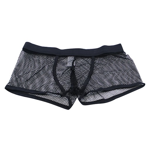 Quần lót nam dạng short chất liệu lưới thoáng mát