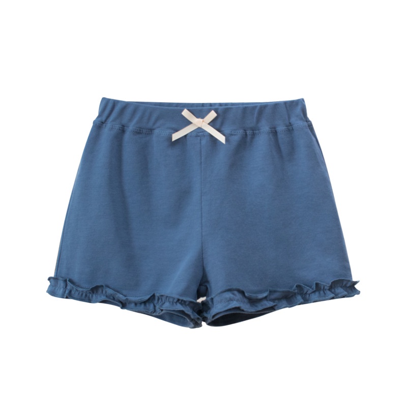 Quần đùi cho bé gái DINOKING Quần short trẻ em mùa hè chất thun cotton mềm mại thoáng mát quần ngắn cho bé 2-8 tuổi QS08