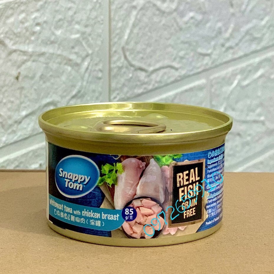 Pate cho mèo SnappyTom lon 85g