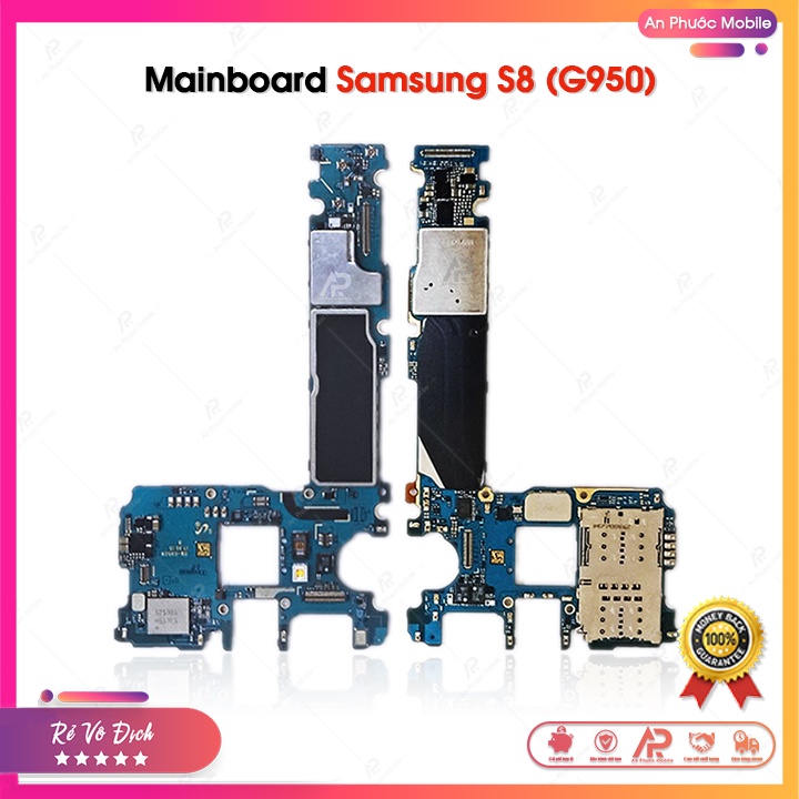 Main Samsung S8 / G950 Zin Bóc Máy - Bo Mạch Mainboard Điện Thoại Samsung Galaxy G950FD/ G950U/ G950N Full Chức Năng